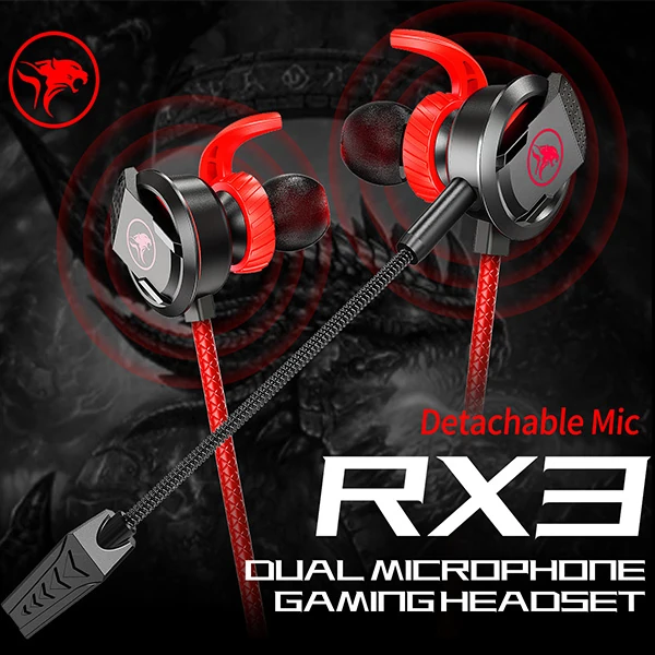 XMOWİ RX3 3,5mm Çift Mikrofonlu Oyuncu Kulaklık Gaming Kulaklığı-(5775) 3 XMOWİ RX3 3,5mm Çift Mikrofonlu Oyuncu Kulaklık Gaming Kulaklığı-(5775) - Görsel 3
