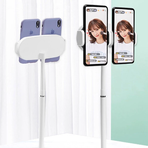 ALLY Masa Üstü 2 Telefon Tutucu Stand YoutuberCanlı Yayın Selfie TikTok Makeup 4 ALLY Masa Üstü 2 Telefon Tutucu Stand YoutuberCanlı Yayın Selfie TikTok Makeup - Görsel 4