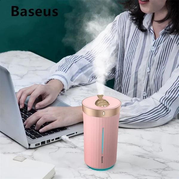 Baseus Whale Araç ve Ev Ultrasonik Hava Nemlendirici Gece Lambası 1 Baseus Whale Araç ve Ev Ultrasonik Hava Nemlendirici Gece Lambası