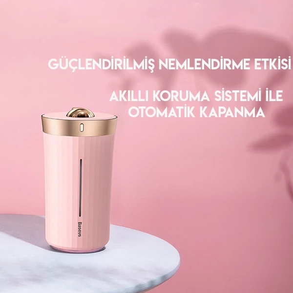Baseus Whale Araç ve Ev Ultrasonik Hava Nemlendirici Gece Lambası 3 Baseus Whale Araç ve Ev Ultrasonik Hava Nemlendirici Gece Lambası - Görsel 3
