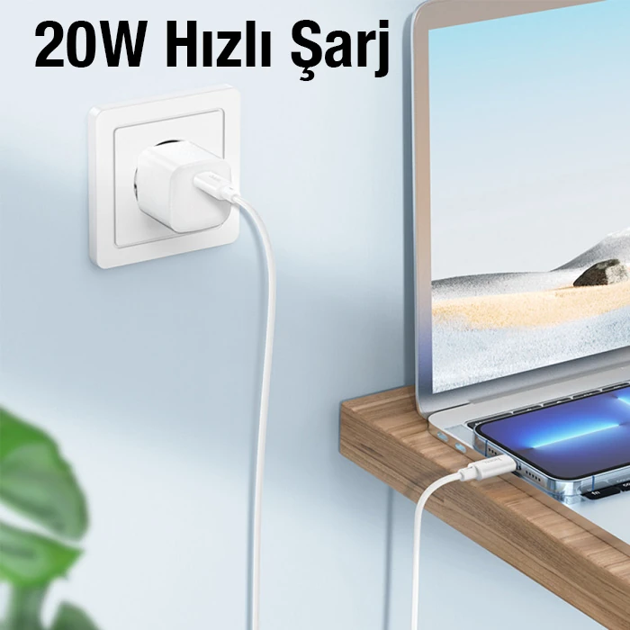 HOCO X88 20W Type-C to iPhone Lightning Hızlı Data ve Şarj Kablosu-(5775) 3 HOCO X88 20W Type-C to iPhone Lightning Hızlı Data ve Şarj Kablosu-(5775) - Görsel 3