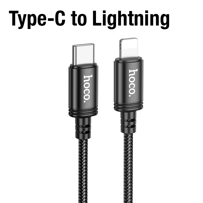 HOCO X89 PD 20W Type-C to iPhone Lightning Hızlı Şarj ve Data Kablosu-(5775) 2 HOCO X89 PD 20W Type-C to iPhone Lightning Hızlı Şarj ve Data Kablosu-(5775) - Görsel 2