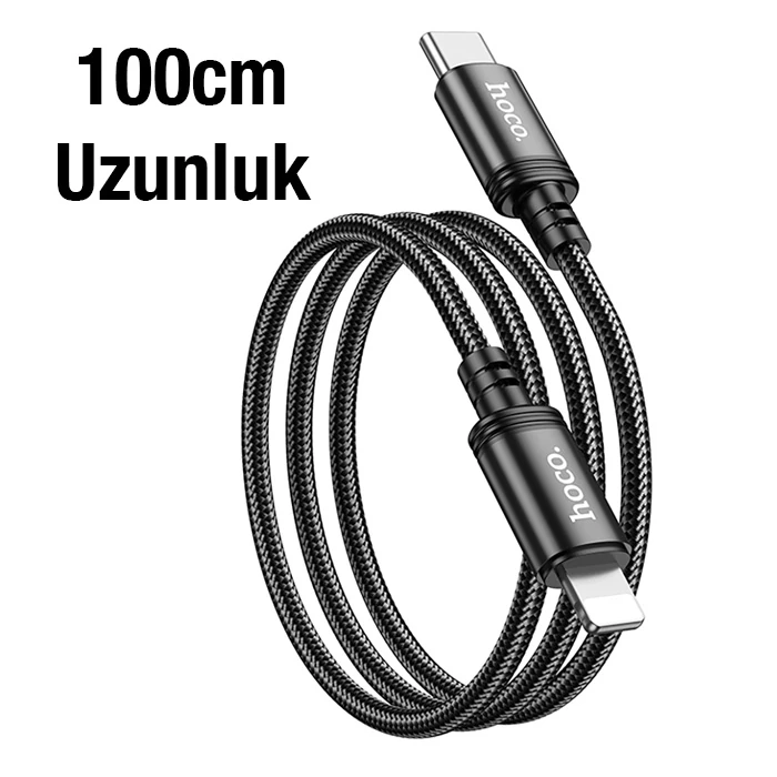 HOCO X89 PD 20W Type-C to iPhone Lightning Hızlı Şarj ve Data Kablosu-(5775) 3 HOCO X89 PD 20W Type-C to iPhone Lightning Hızlı Şarj ve Data Kablosu-(5775) - Görsel 3