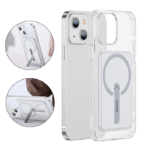 Baseus iPhone 13 6.1inç Manyetik Magsafe Standlı Silikon Kılıf-(5775)