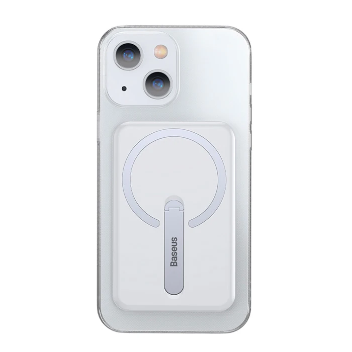 Baseus iPhone 13 6.1inç Manyetik Magsafe Standlı Silikon Kılıf 3 Baseus iPhone 13 6.1inç Manyetik Magsafe Standlı Silikon Kılıf - Görsel 3