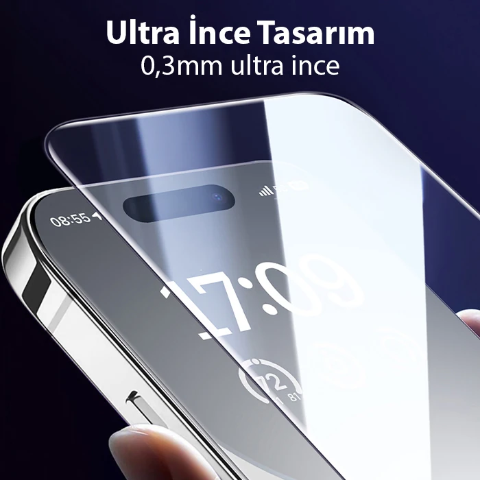 Baseus Schott iPhone 15 Pro Full Koruma Eye-Protection Tempered Cam Ekran Koruyucu 4 Baseus Schott iPhone 15 Pro Full Koruma Eye-Protection Tempered Cam Ekran Koruyucu - Görsel 4