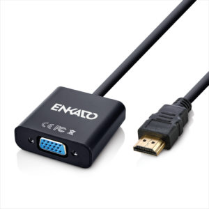 Haydiburaya 13 ENKADO EKD-HV10, HDMI To VGA Çevirici Adaptör(1923)
