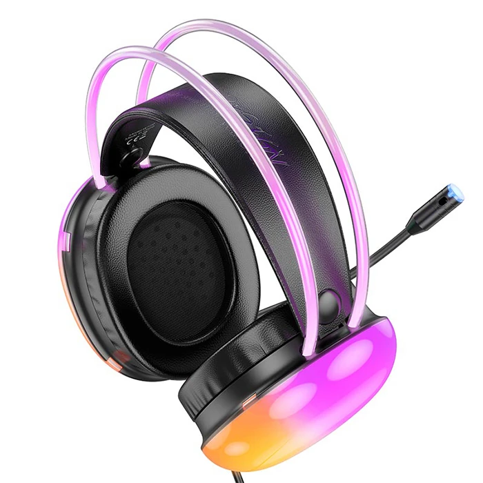 HOCO W109 Rich Gaming Kulaküstü Kulaklık 2 HOCO W109 Rich Gaming Kulaküstü Kulaklık - Görsel 2
