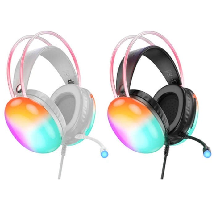 HOCO W109 Rich Gaming Kulaküstü Kulaklık 4 HOCO W109 Rich Gaming Kulaküstü Kulaklık - Görsel 4
