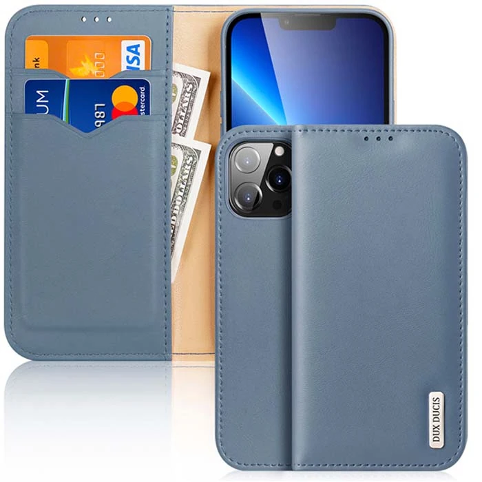 Dux Ducis iPhone 13 Pro Kılıf Mıknatıslı Cüzdanlı Deri Kılıf Hivo Series 2 Dux Ducis iPhone 13 Pro Kılıf Mıknatıslı Cüzdanlı Deri Kılıf Hivo Series - Görsel 2