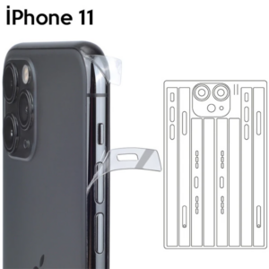 Haydiburaya 90 İPhone 11 6.1 Hidrojel Hayalet Yan Alt Üst Kamera Kaplama Film