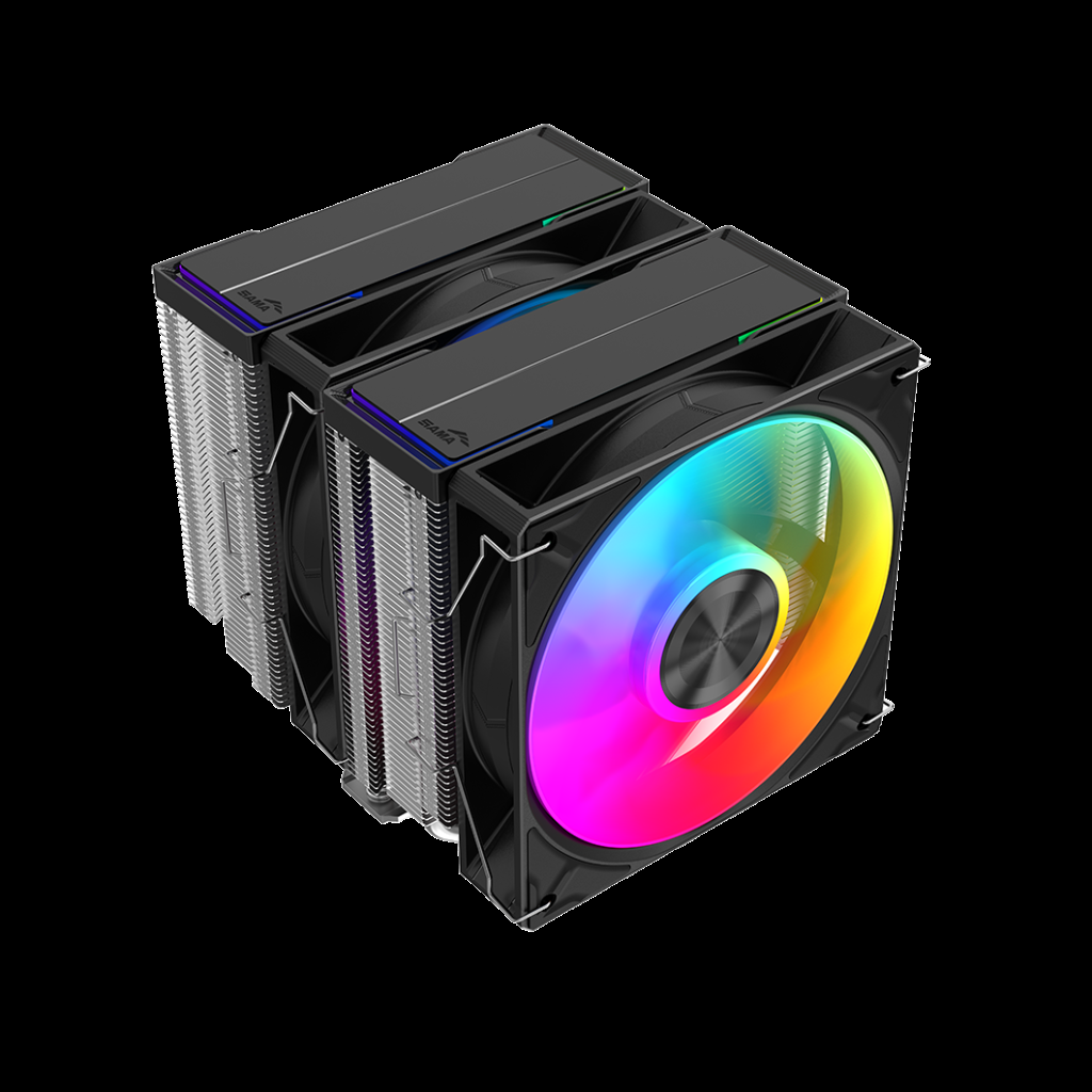 SAMA A60L, Black, 2x120mm ARGB Fan, Kule Tipi Hava Soğutma, 6 adet Gelişmiş Nikel Kaplı Bakır Isı Borusu, CPU Fan (AMD ve INTEL Tüm işlemciler ile uyumlu)(1923) 3 SAMA A60L, Black, 2x120mm ARGB Fan, Kule Tipi Hava Soğutma, 6 adet Gelişmiş Nikel Kaplı Bakır Isı Borusu, CPU Fan (AMD ve INTEL Tüm işlemciler ile uyumlu)(1923) - Görsel 3