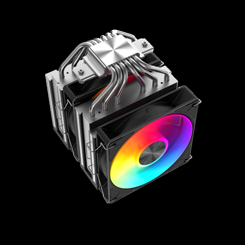 SAMA A60L, Black, 2x120mm ARGB Fan, Kule Tipi Hava Soğutma, 6 adet Gelişmiş Nikel Kaplı Bakır Isı Borusu, CPU Fan (AMD ve INTEL Tüm işlemciler ile uyumlu)(1923) 4 SAMA A60L, Black, 2x120mm ARGB Fan, Kule Tipi Hava Soğutma, 6 adet Gelişmiş Nikel Kaplı Bakır Isı Borusu, CPU Fan (AMD ve INTEL Tüm işlemciler ile uyumlu)(1923) - Görsel 4