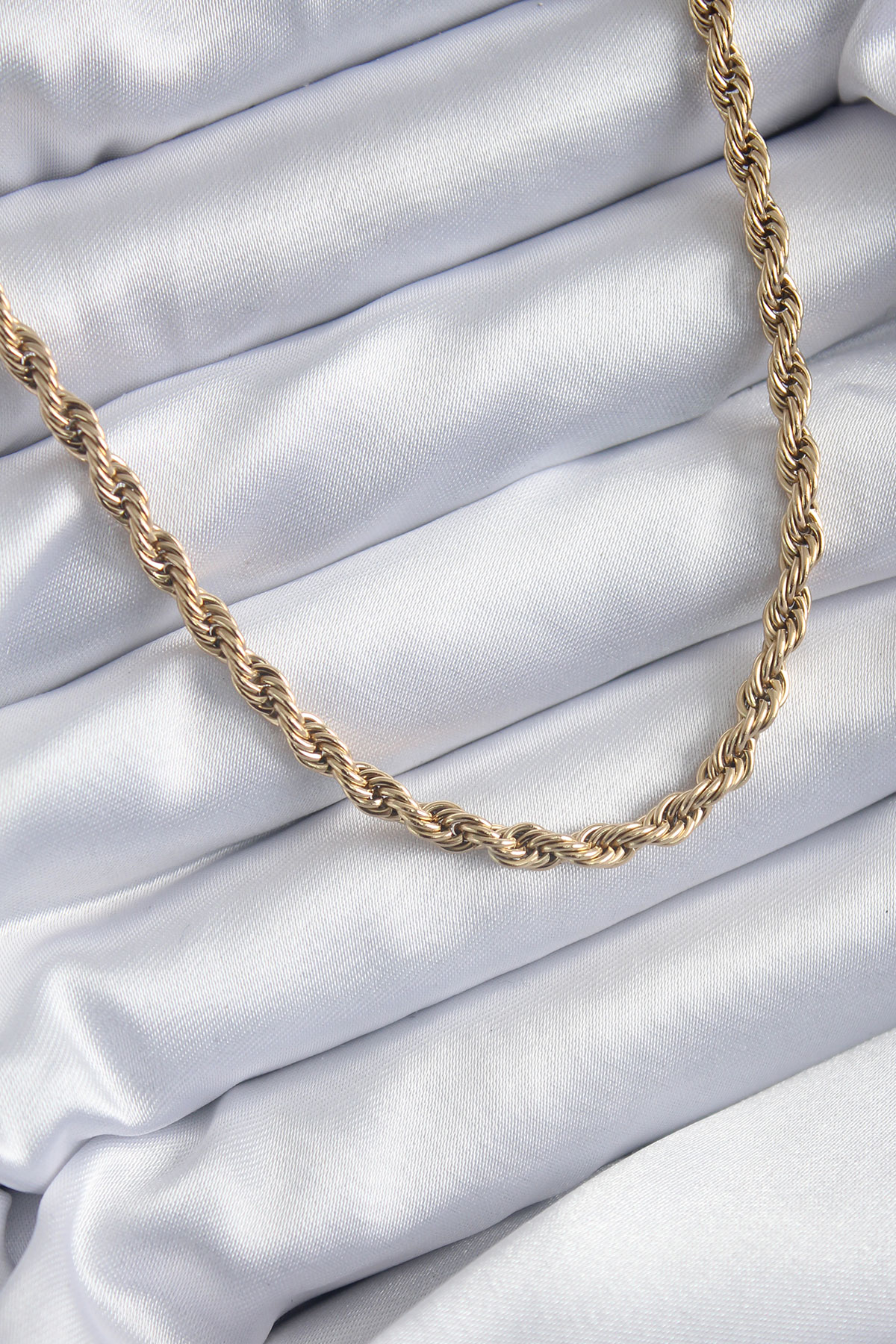 316L Çelik Gold Renk 60 cm Burgu Model Kadın Kolye 5886 1 316L Çelik Gold Renk 60 cm Burgu Model Kadın Kolye 5886