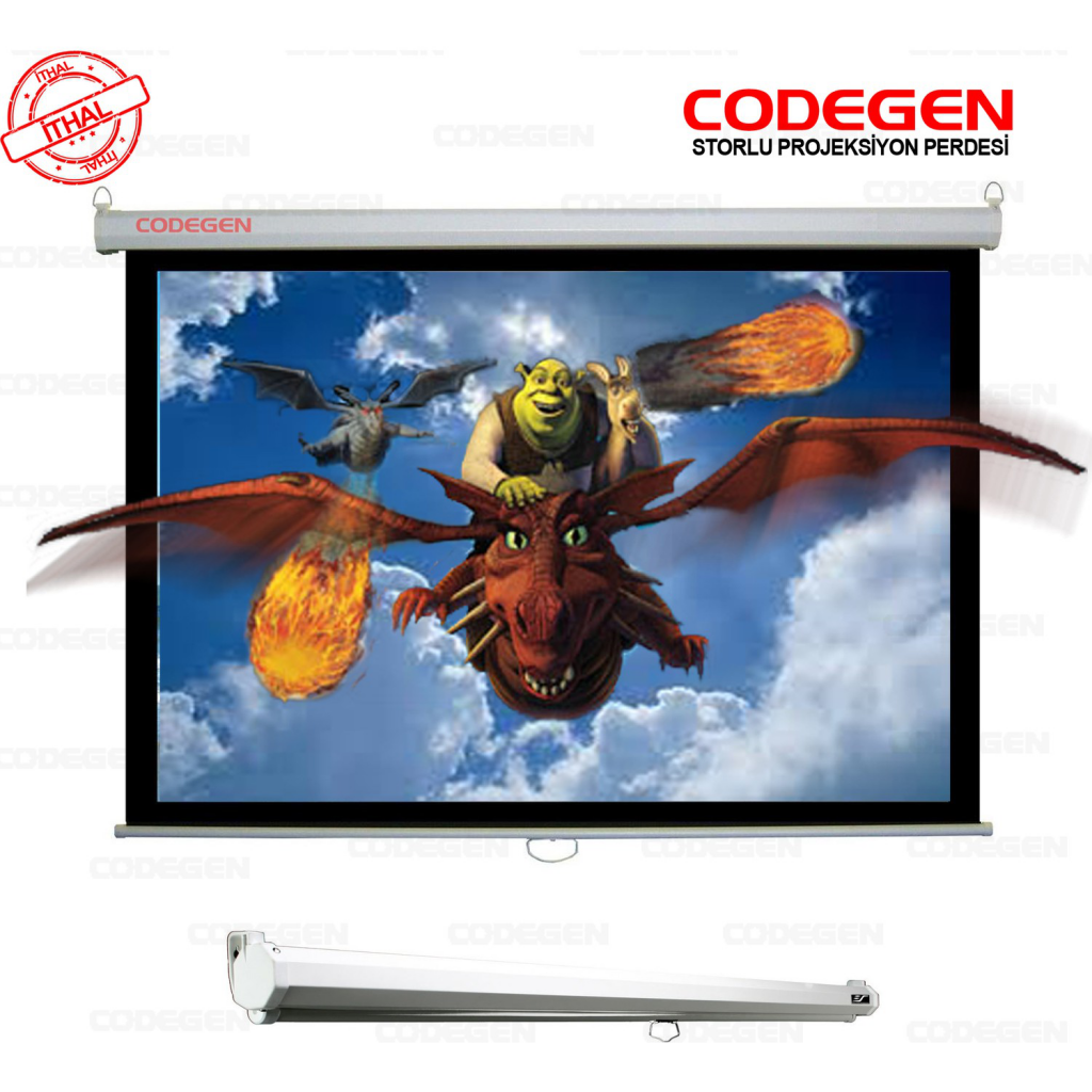 Codegen AX-18 STORLU PROJEKSİYON PERDESİ 180x180 (Arkası Siyah Fonlu - Duvar/Tavan Asılabilir)(1923) 1 Codegen AX-18 STORLU PROJEKSİYON PERDESİ 180x180 (Arkası Siyah Fonlu - Duvar/Tavan Asılabilir)(1923)