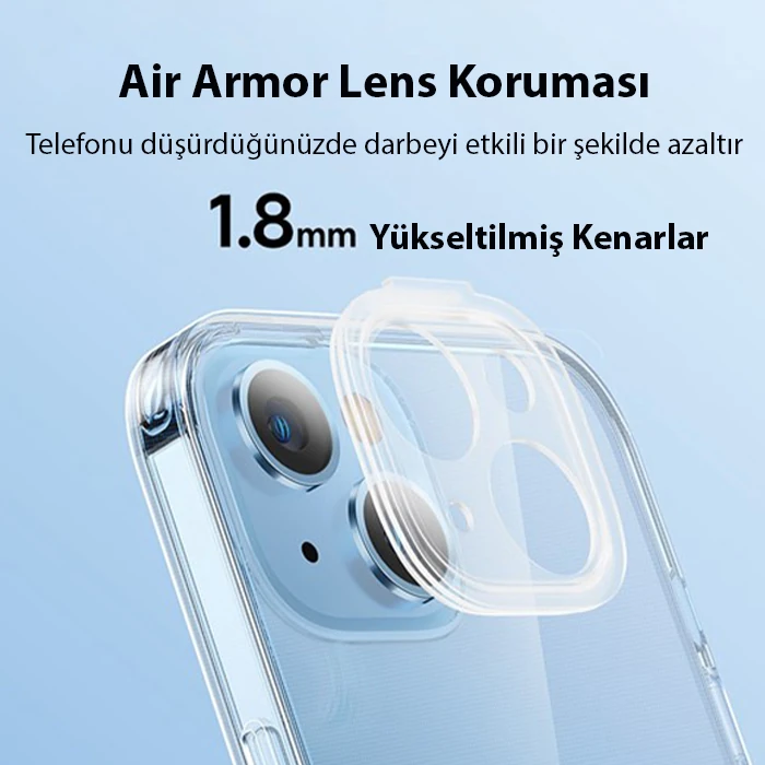 Baseus Illusion Series iPhone 14 Plus 6.7 Silikon Kılıf + Tempered Ekran Koruyucu + 4x Kamera Koruyu 4 Baseus Illusion Series iPhone 14 Plus 6.7 Silikon Kılıf + Tempered Ekran Koruyucu + 4x Kamera Koruyu - Görsel 4