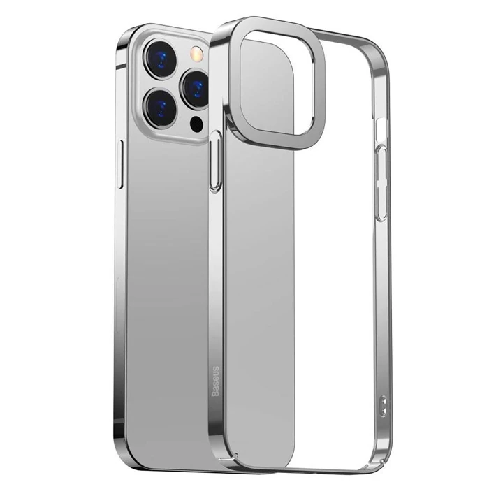 Baseus Glitter iPhone 13 Pro Max 6.7inç Kılıf Renkli Kenar Şeffaf Silikon-(5775) 2 Baseus Glitter iPhone 13 Pro Max 6.7inç Kılıf Renkli Kenar Şeffaf Silikon-(5775) - Görsel 2