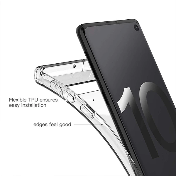 Ally Sm Galaxy S10 Anti-Drop Darbe Emici Silikon Kılıf 4 Ally Sm Galaxy S10 Anti-Drop Darbe Emici Silikon Kılıf - Görsel 4