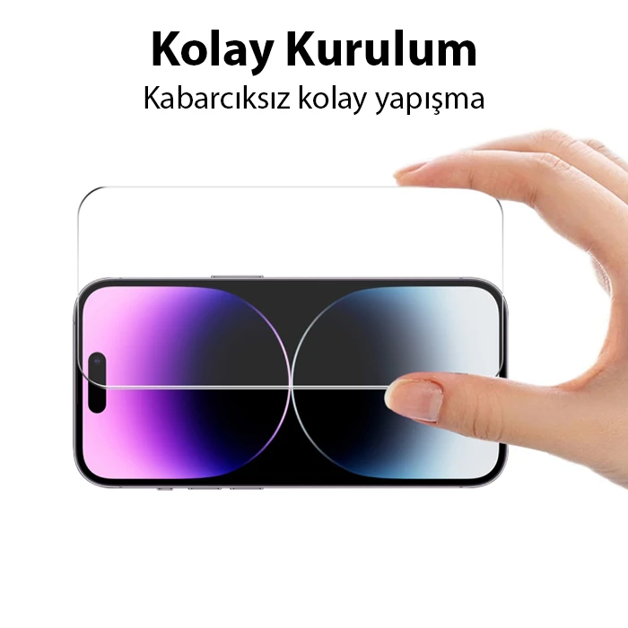 Ally iPhone 15 Pro Full HD Tempered Kırılmaz Cam Ekran Koruyucu-(5775) 4 Ally iPhone 15 Pro Full HD Tempered Kırılmaz Cam Ekran Koruyucu-(5775) - Görsel 4
