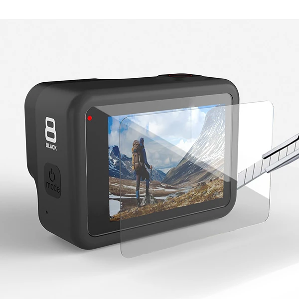 GOR Gopro Hero 8 2in1 Darbe Emici Ekran Koruyucu 2 SET 2 GOR Gopro Hero 8 2in1 Darbe Emici Ekran Koruyucu 2 SET - Görsel 2