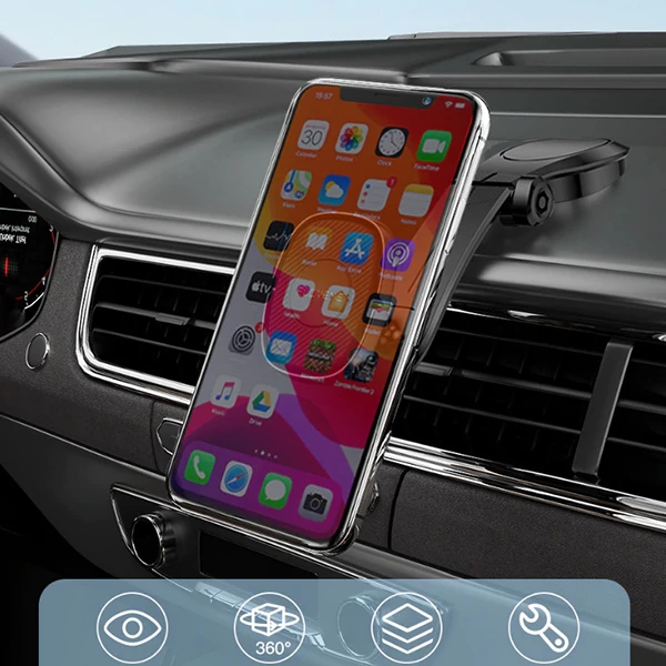 FLOVEME Manyetik Dashboard Mıkantıslı Araç Telefon Tutucu-(5775) 2 FLOVEME Manyetik Dashboard Mıkantıslı Araç Telefon Tutucu-(5775) - Görsel 2