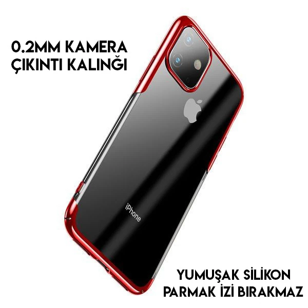 Baseus Shining Case İPhone 11 Pro Max 6.5 Ultra ince Silikon Kılıf 4 Baseus Shining Case İPhone 11 Pro Max 6.5 Ultra ince Silikon Kılıf - Görsel 4