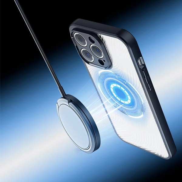 Dux Ducis iPhone 13 Pro Aimo Series MagSafe Premium Buzlu Sert PC-TPU Kılıf 3 Dux Ducis iPhone 13 Pro Aimo Series MagSafe Premium Buzlu Sert PC-TPU Kılıf - Görsel 3