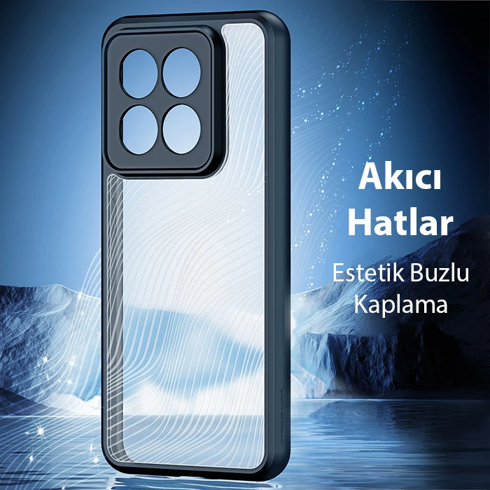 Dux Ducis Xiaomi 14 Pro Aimo Series Premium Buzlu Sert PC-TPU Kılıf 4 Dux Ducis Xiaomi 14 Pro Aimo Series Premium Buzlu Sert PC-TPU Kılıf - Görsel 4