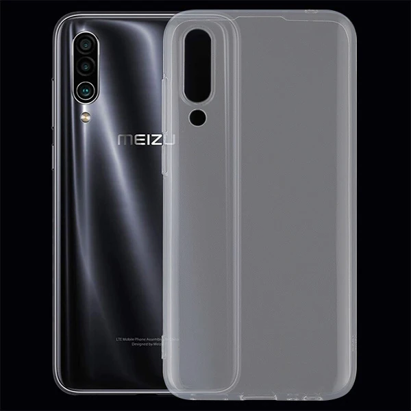 Meizu 16XS Kamera Korumalı Fit Silikon Kılıf 2 Meizu 16XS Kamera Korumalı Fit Silikon Kılıf - Görsel 2