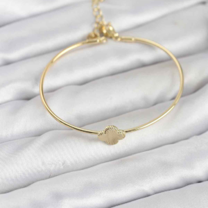 Yonca Model Gold Renk Kadın Bileklik 5886