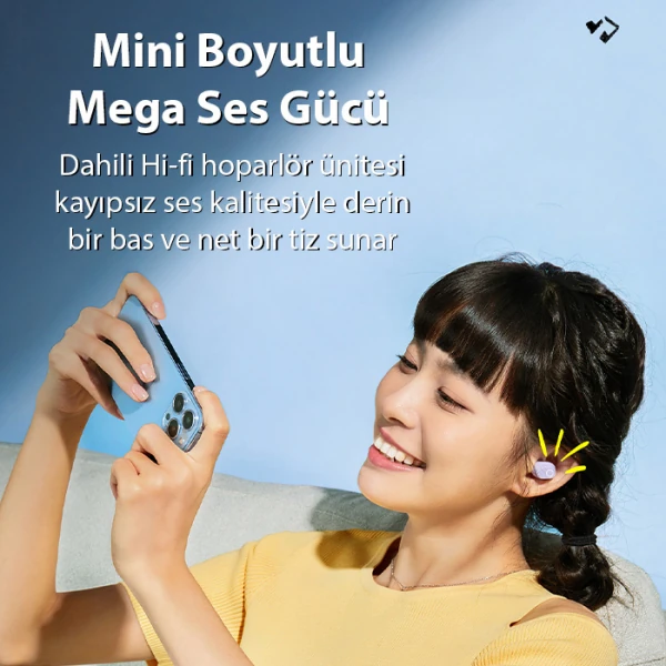 Baseus Bowie WM02 True Wireless Bluetooth Kulaklık-(5775) 3 Baseus Bowie WM02 True Wireless Bluetooth Kulaklık-(5775) - Görsel 3