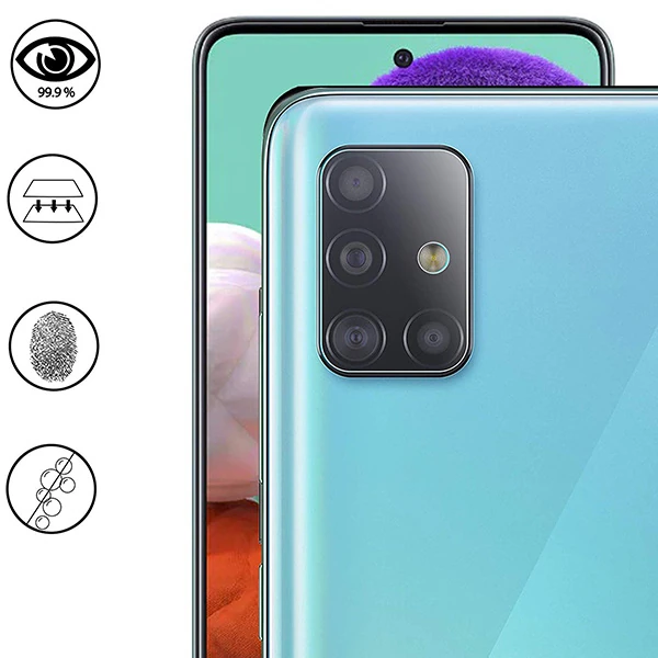 Ally Samsung Galaxy M51 Tempered Cam Kamera Koruyucu 2 Ally Samsung Galaxy M51 Tempered Cam Kamera Koruyucu - Görsel 2
