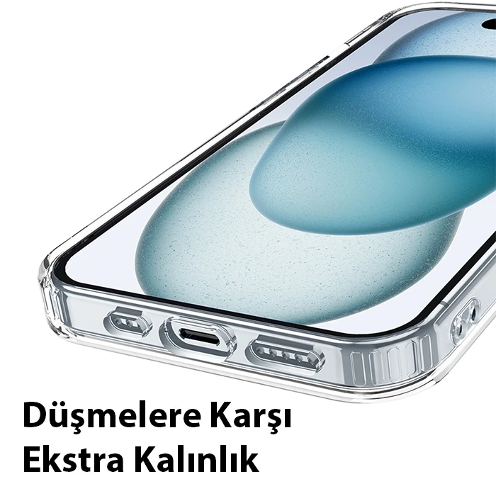 Hoco iPhone 15 Plus Anti-Fall Darbe Önleyici Airbag Manyetik Magsafe Silikon Kılıf 3 Hoco iPhone 15 Plus Anti-Fall Darbe Önleyici Airbag Manyetik Magsafe Silikon Kılıf - Görsel 3