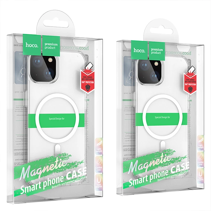 Hoco iPhone 15 Plus Anti-Fall Darbe Önleyici Airbag Manyetik Magsafe Silikon Kılıf 4 Hoco iPhone 15 Plus Anti-Fall Darbe Önleyici Airbag Manyetik Magsafe Silikon Kılıf - Görsel 4