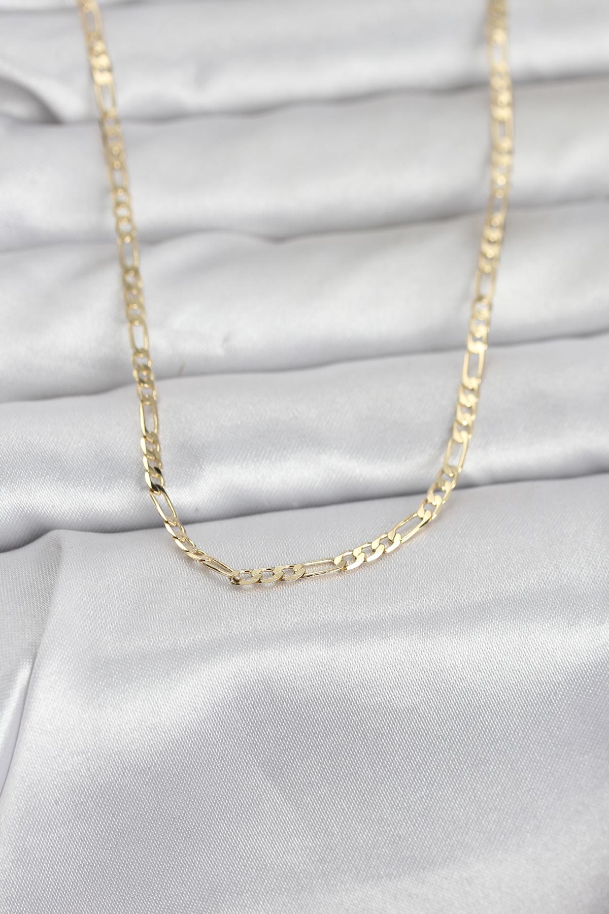 CM 14K Gold Renk İnce Kuşgözü Zincir Model 60 cm Kadın Kolye 5886 1 CM 14K Gold Renk İnce Kuşgözü Zincir Model 60 cm Kadın Kolye 5886