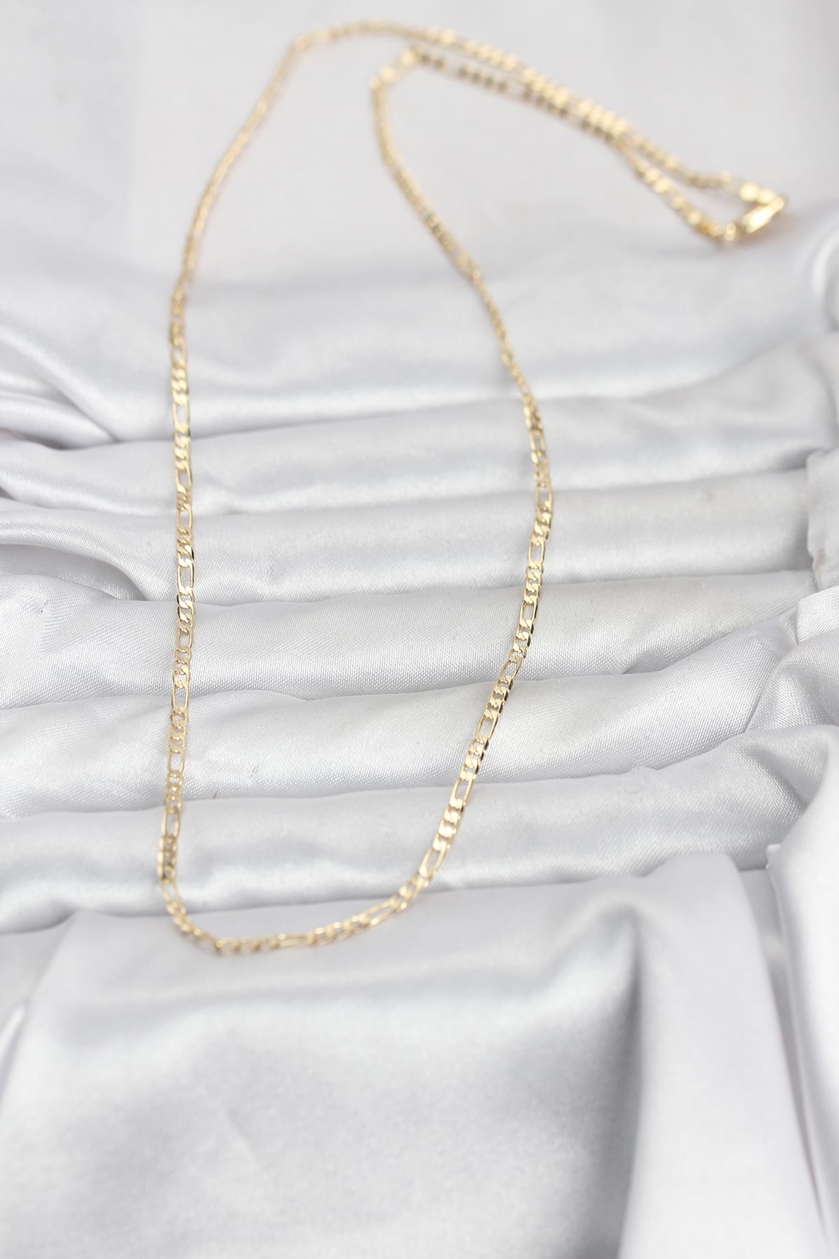 CM 14K Gold Renk İnce Kuşgözü Zincir Model 60 cm Kadın Kolye 5886 2 CM 14K Gold Renk İnce Kuşgözü Zincir Model 60 cm Kadın Kolye 5886 - Görsel 2