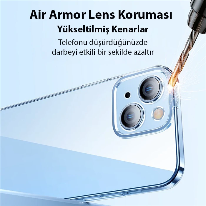 Baseus Crystal iPhone 14 Plus 6.7 Ultra-Thin Silikon Kılıf + Tempered Ekran Koruyucu Set 3 Baseus Crystal iPhone 14 Plus 6.7 Ultra-Thin Silikon Kılıf + Tempered Ekran Koruyucu Set - Görsel 3