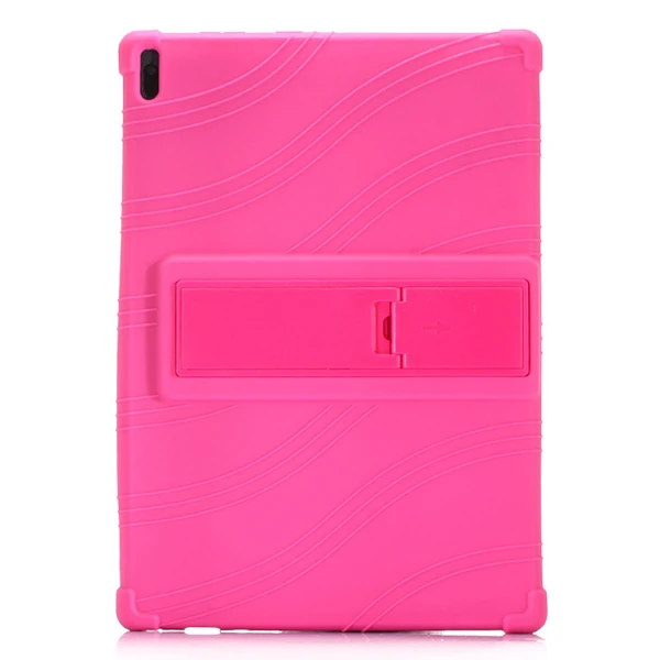 Lenovo Tab E10 TB-X104F Tab 4 10.1 Inch Tablet Standlı Silikon Kılıf-(5775) 2 Lenovo Tab E10 TB-X104F Tab 4 10.1 Inch Tablet Standlı Silikon Kılıf-(5775) - Görsel 2