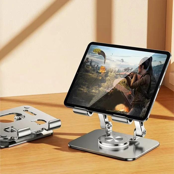 Ally H07 Katalanabilir Alüminyum Tablet ve Telefon Tutucu Standı 1 Ally H07 Katalanabilir Alüminyum Tablet ve Telefon Tutucu Standı