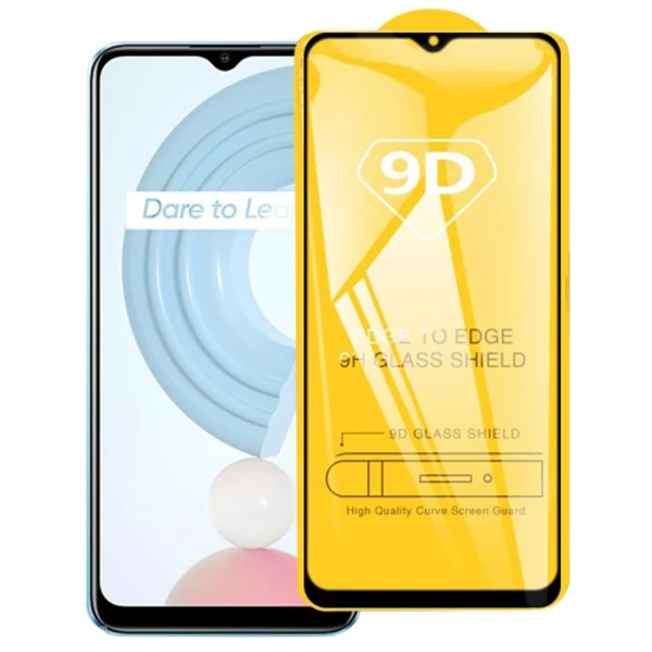 Ally OPPO Realme C21 Full Glue-Tempered Cam Ekran Koruyucu 1 Ally OPPO Realme C21 Full Glue-Tempered Cam Ekran Koruyucu