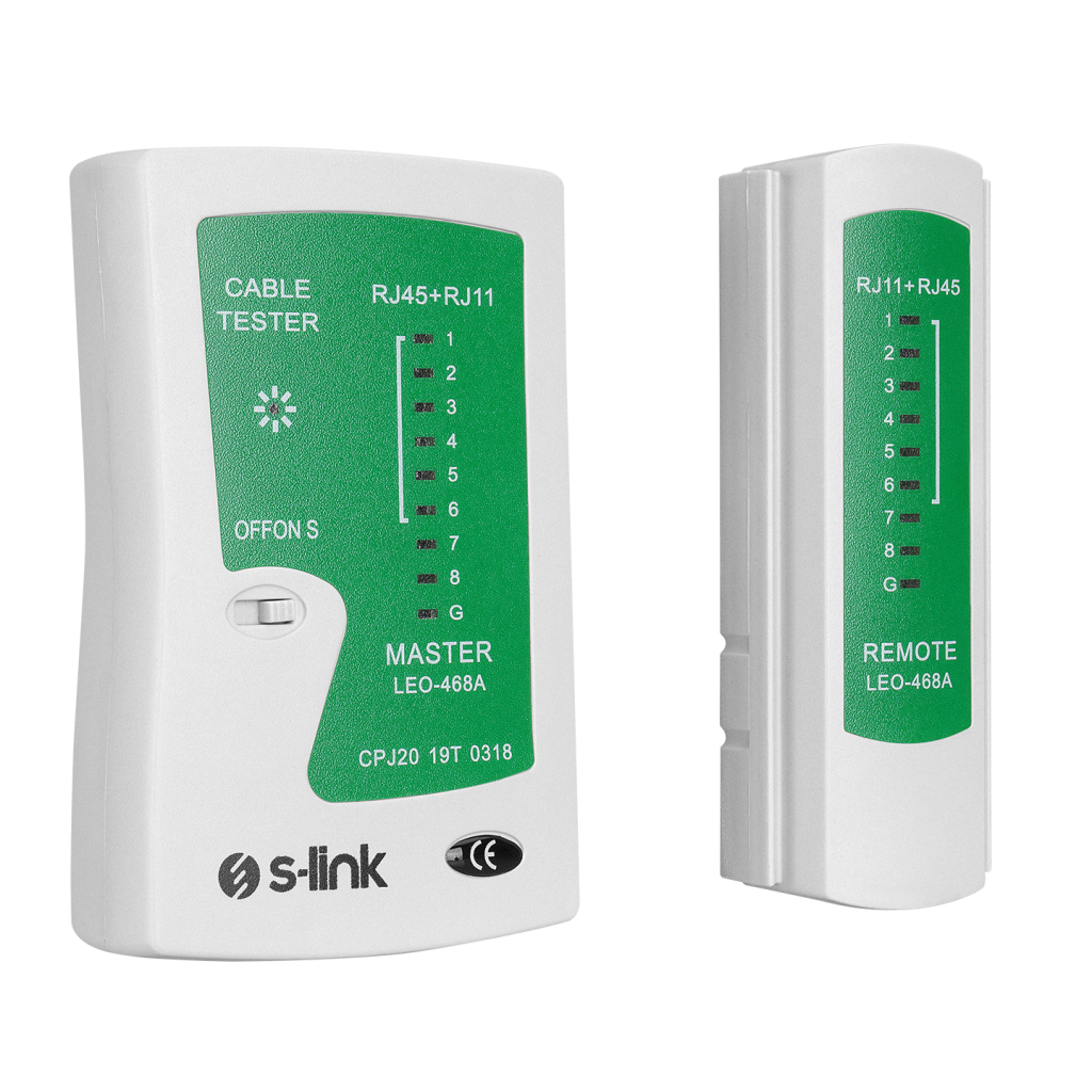 S-LINK SL-468, RJ45 ve RJ11 Tester, Kablo Test Cihazı(1923) 3 S-LINK SL-468, RJ45 ve RJ11 Tester, Kablo Test Cihazı(1923) - Görsel 3