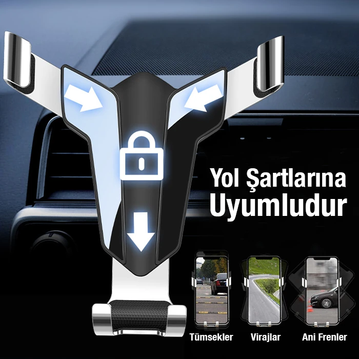 ALLY Araç Havalandırma Bölmesi Telefon Tutucu Big Swordman 4 ALLY Araç Havalandırma Bölmesi Telefon Tutucu Big Swordman - Görsel 4