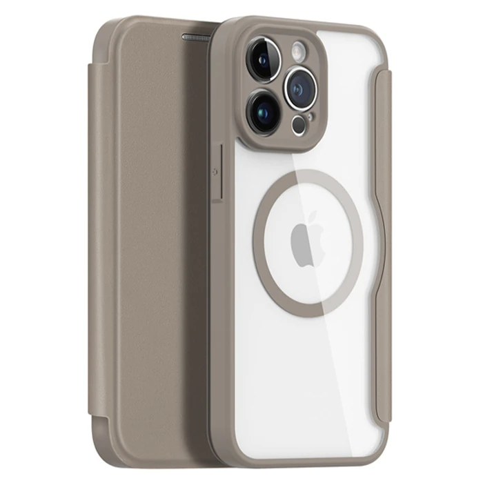 Dux Ducis iPhone 14 Pro 6.1 Kılıf Skin X Pro Series MagSafe Kapaklı Kılıf Folio Case 2 Dux Ducis iPhone 14 Pro 6.1 Kılıf Skin X Pro Series MagSafe Kapaklı Kılıf Folio Case - Görsel 2