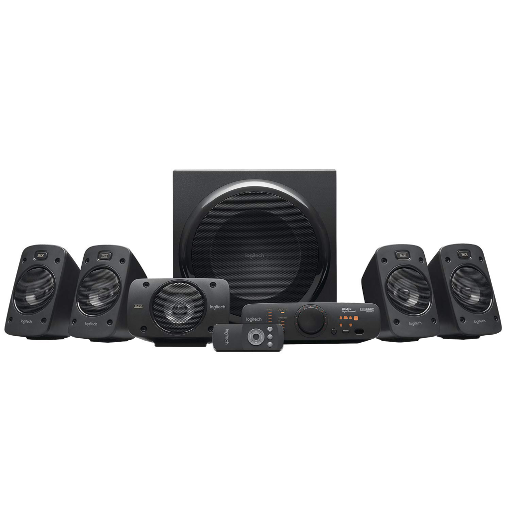 LOGITECH 980-000468, Z906, 500W, 5+1, Surround, Uzaktan Kumandalı, Ses Sistemi (Siyah)(1923) 1 LOGITECH 980-000468, Z906, 500W, 5+1, Surround, Uzaktan Kumandalı, Ses Sistemi (Siyah)(1923)