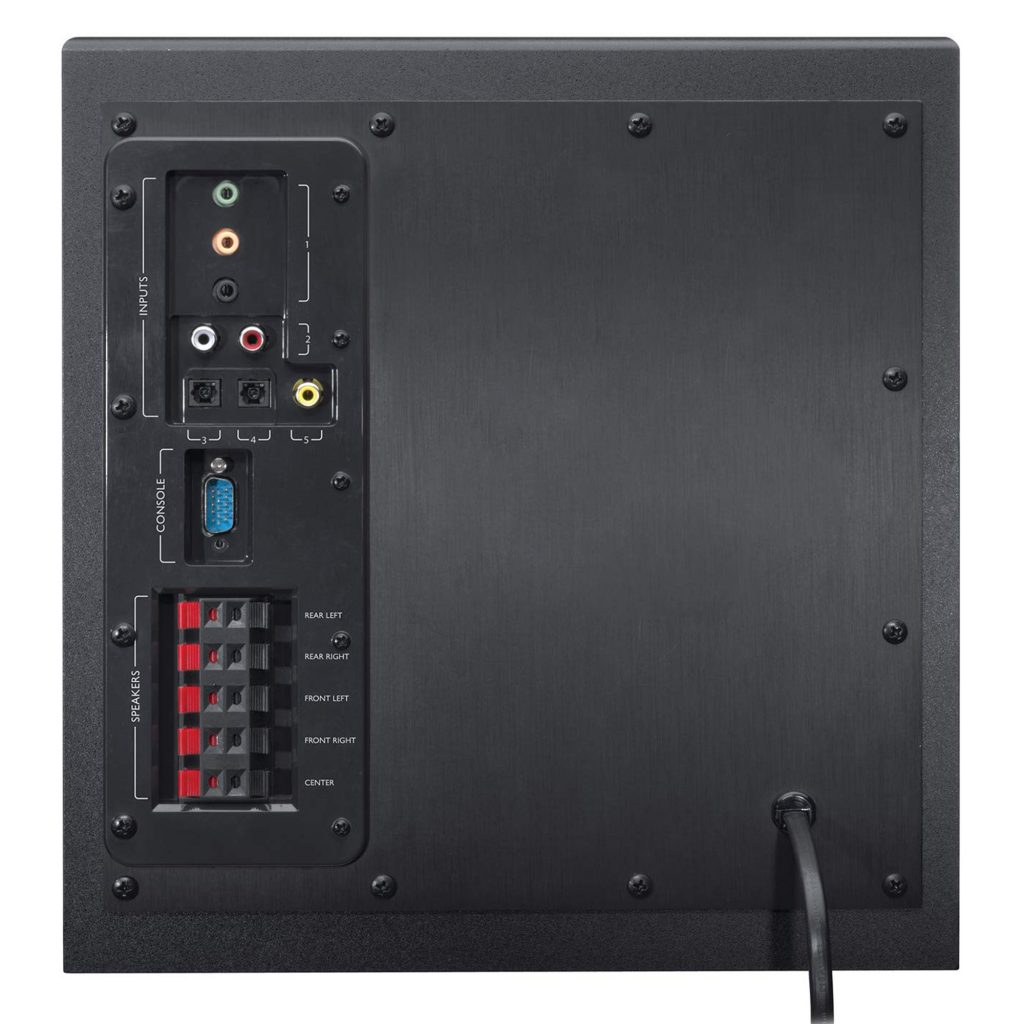 LOGITECH 980-000468, Z906, 500W, 5+1, Surround, Uzaktan Kumandalı, Ses Sistemi (Siyah)(1923) 4 LOGITECH 980-000468, Z906, 500W, 5+1, Surround, Uzaktan Kumandalı, Ses Sistemi (Siyah)(1923) - Görsel 4