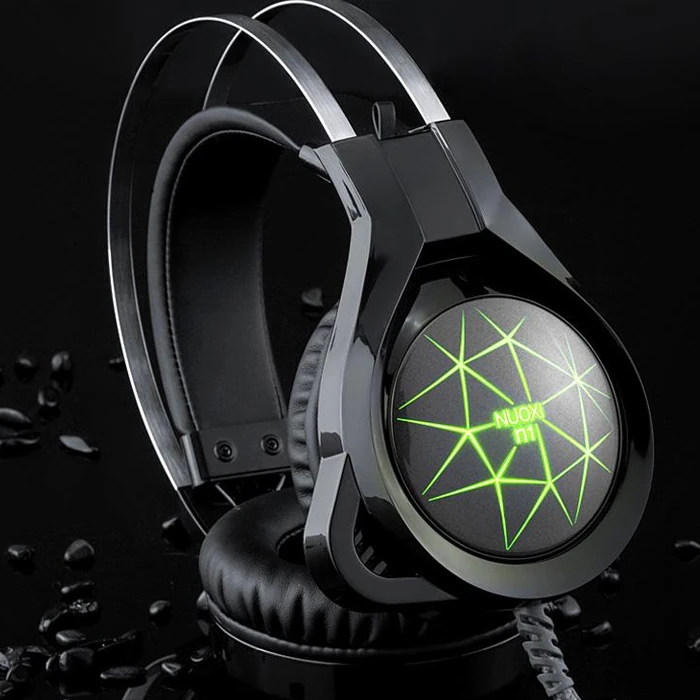 ALLY N1 RGB Gaming Kulaküstü Kablolu Oyuncu Kulaklığı Gürültü Engelleyici Kulaklık 3 ALLY N1 RGB Gaming Kulaküstü Kablolu Oyuncu Kulaklığı Gürültü Engelleyici Kulaklık - Görsel 3
