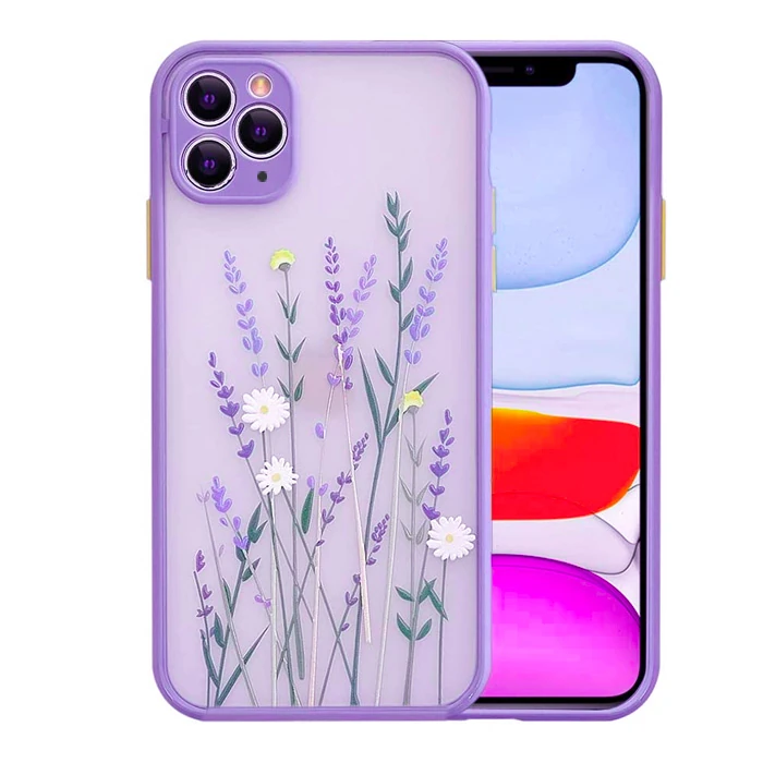 iPhone 11 Pro Max 6.5inç Kamera Korumalı Çiçek Desenli Silikon Kılıf 4 iPhone 11 Pro Max 6.5inç Kamera Korumalı Çiçek Desenli Silikon Kılıf - Görsel 4