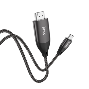 Haydiburaya 12 HOCO UA16 Type-C to HDMI 4K 30hz Ses ve Görüntü Aktarma Kablosu-(5775)