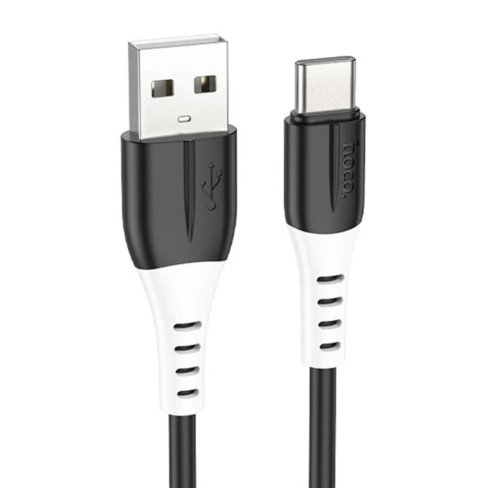 HOCO X82 Type-C to USB 3A Hızlı Silikon Data ve Şarj Kablosu-(5775) 1 HOCO X82 Type-C to USB 3A Hızlı Silikon Data ve Şarj Kablosu-(5775)