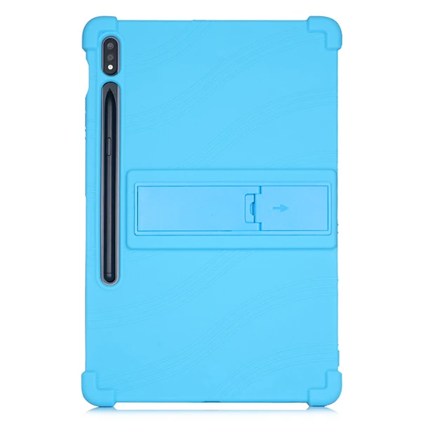 ALLY Galaxy Tab S8 S7 T870 / T875 11 inç Standlı Silikon Kılıf 2 ALLY Galaxy Tab S8 S7 T870 / T875 11 inç Standlı Silikon Kılıf - Görsel 2